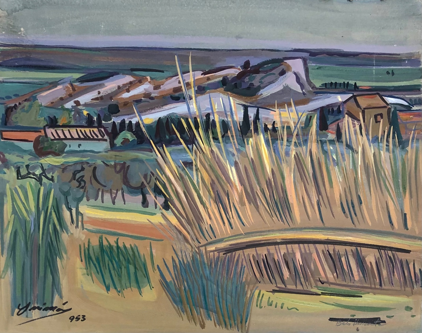 Inimá de Paula (1918-1999), Paisagem, 1953 - foto 1 de 3