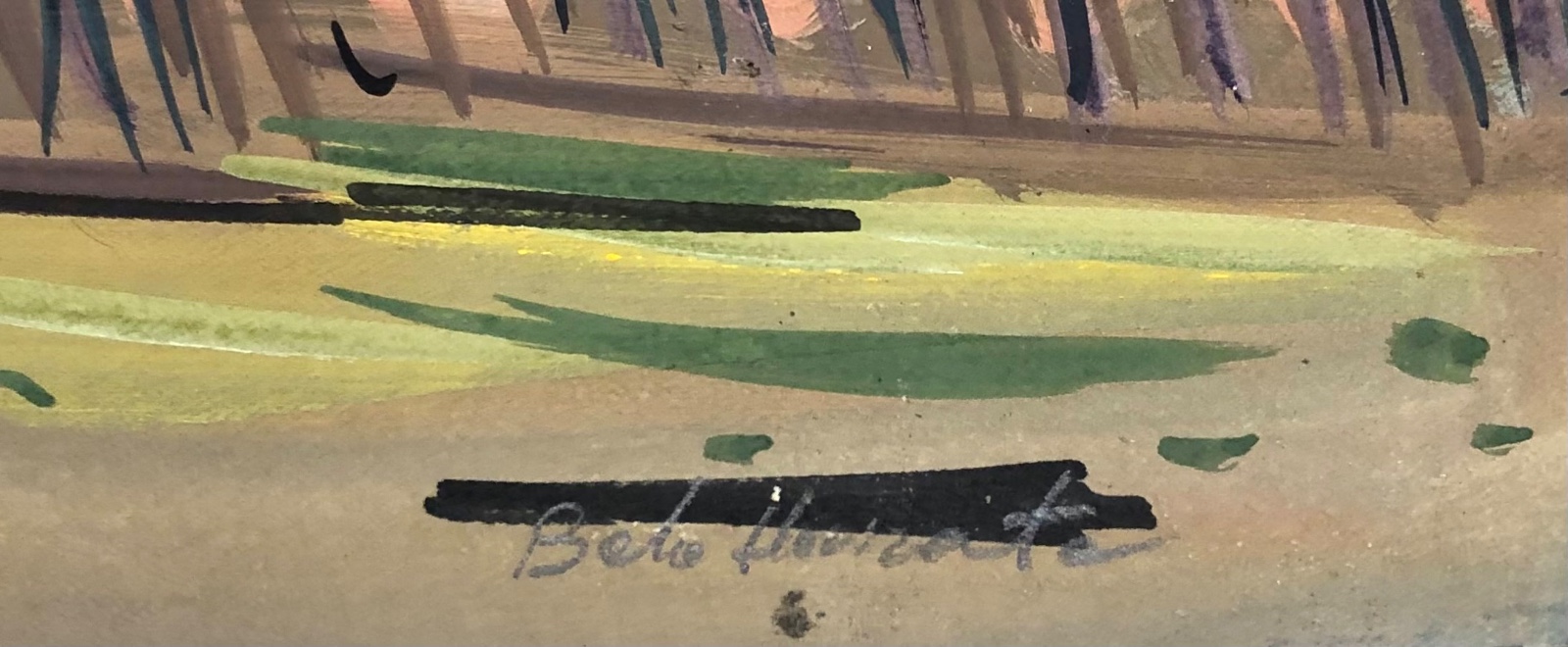 Inimá de Paula (1918-1999), Paisagem, 1953 - foto 3 de 3