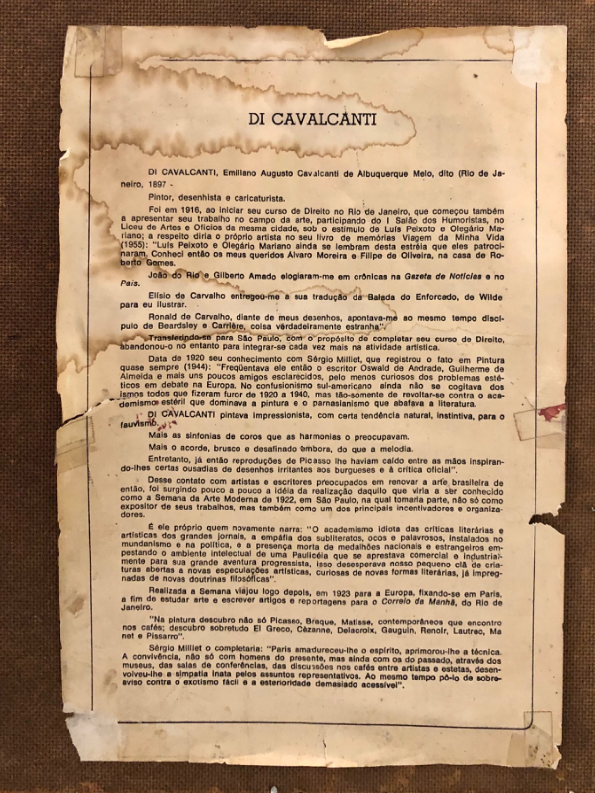 Di Cavalcanti (1897-1976), Sem título ( Estudo ) - foto 4 de 5