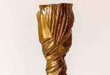 Maria Bonomi (1935), Sem titulo, 2000 - Escultura em bronze <br>Ass. na peça 