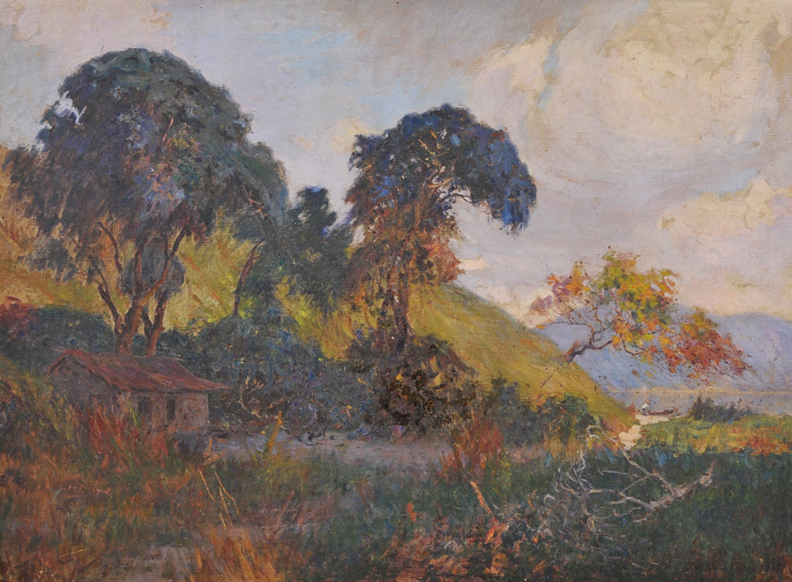 Campão (1892-1949), Paisagem com rancho, 1927 - foto 1 de 5