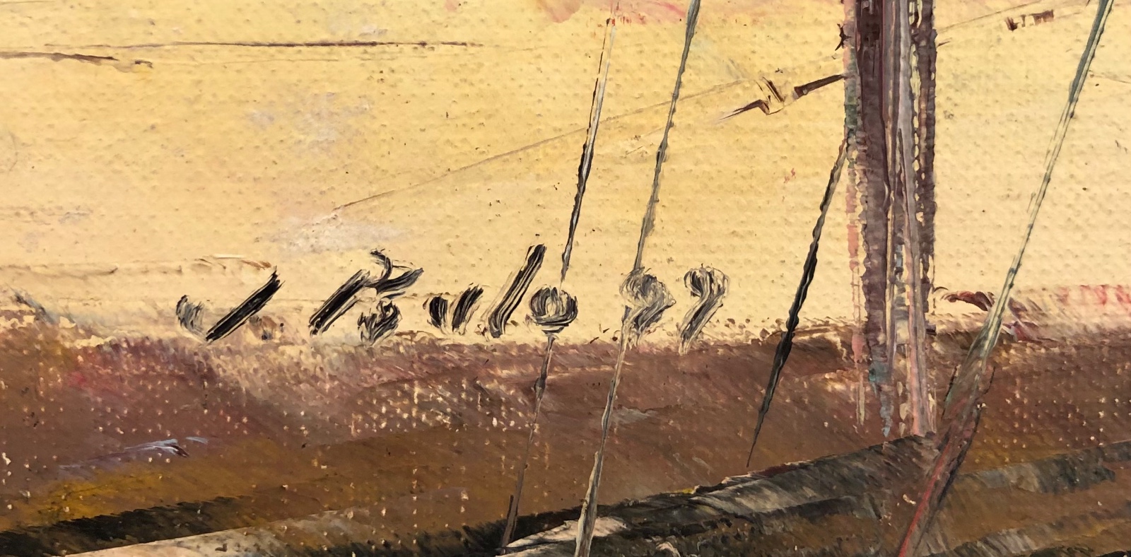 José Paulo Moreira da Fonseca (1922-2004), O mastro e o Mar, 1959 - foto 3 de 4