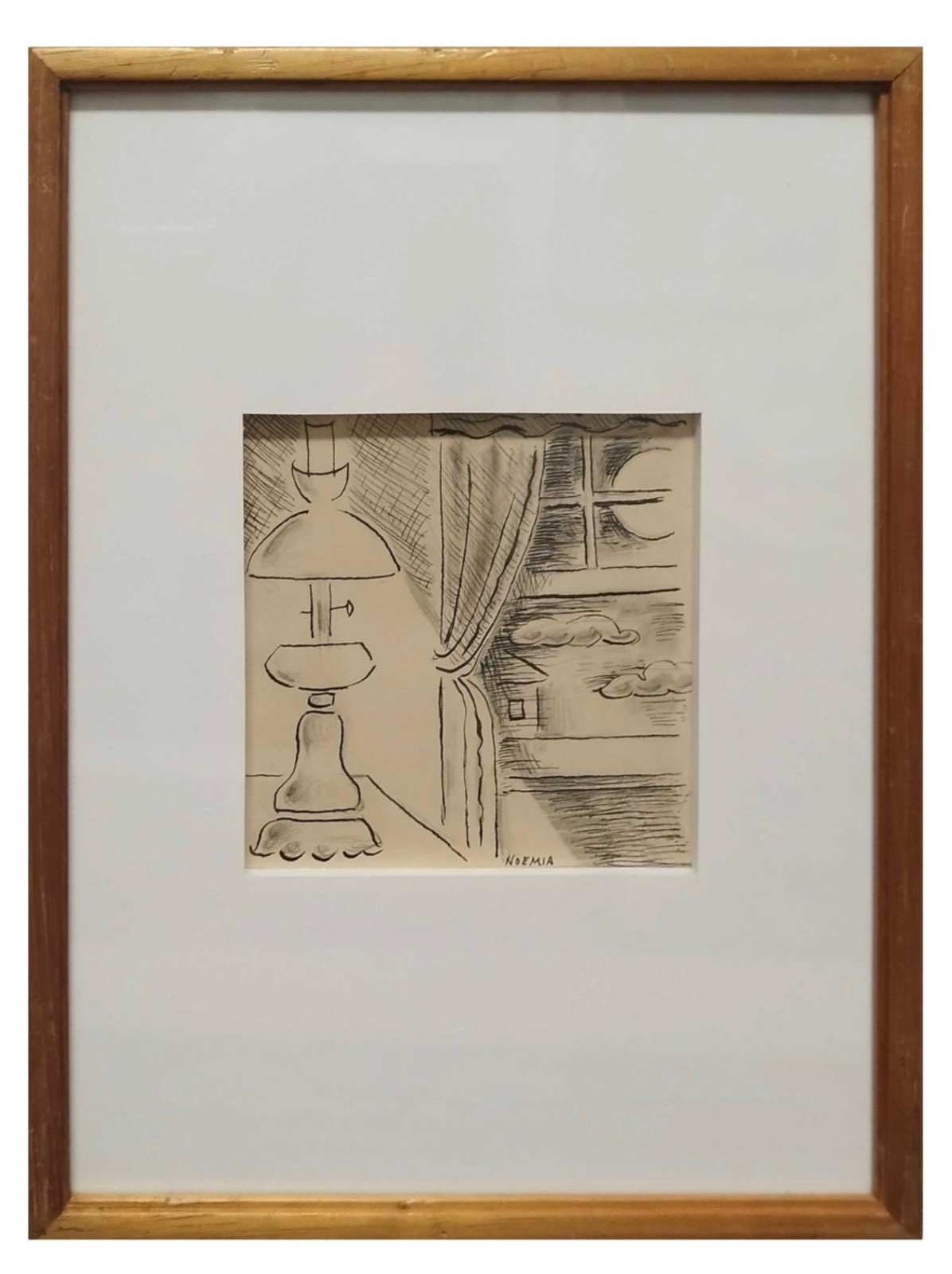 Noemia Mourão (1912-1992), Abajour - foto 1 de 2