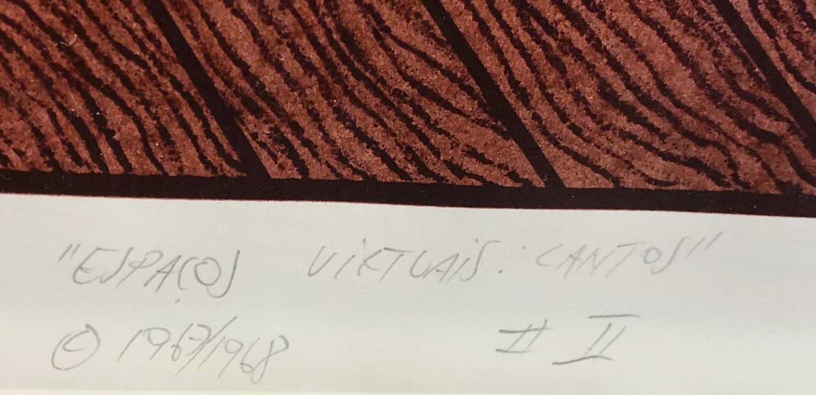 Cildo Meirelles (1948), Espaços virtuais e cantos II, 1981 - foto 3 de 5