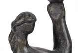 Sonia Ebling (1918-2006),  - Escultura em bronze <br>Ass. na peça<br>