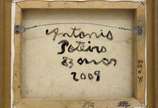 Antônio Poteiro (1925-2010), Sem titulo, 2009 - Óleo s/ tela <br>Ass. inf. direito <br>83 anos 