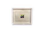 Gonçalo Ivo (1958), Cidades, 1982 - Aquarela s/ cartão <br>Ass. inf. central <br><br>Gonçalo Ivo (1958) é reconhecido como um dos grandes mestres da cor na arte contemporânea brasileira.
