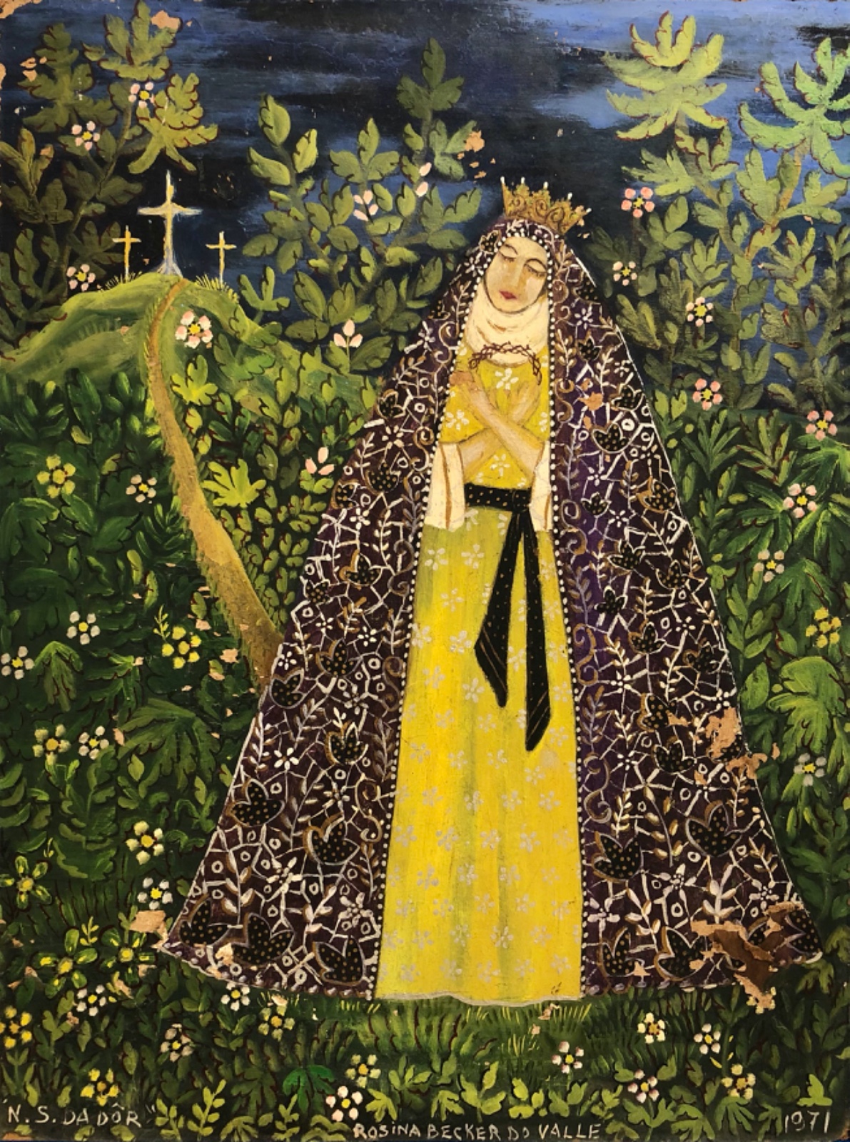 Rosina Becker do Valle (1914-2000), Nossa Senhora da Dor, 1971 - foto 1 de 6