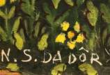 Rosina Becker do Valle (1914-2000), Nossa Senho... - óleo s/ madeira <br>ass. inf. direito, dat.e tit.