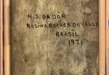 Rosina Becker do Valle (1914-2000), Nossa Senho... - óleo s/ madeira <br>ass. inf. direito, dat.e tit.