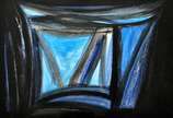 Maria Leontina (1917-1984), Sem título - Óleo s/ tela<br>Ass. inf. direito e verso<br>Apresenta cachê da Galeria Permormance de Brasilia, importante Galeria dos anos 80. <br><br>Leontina é um