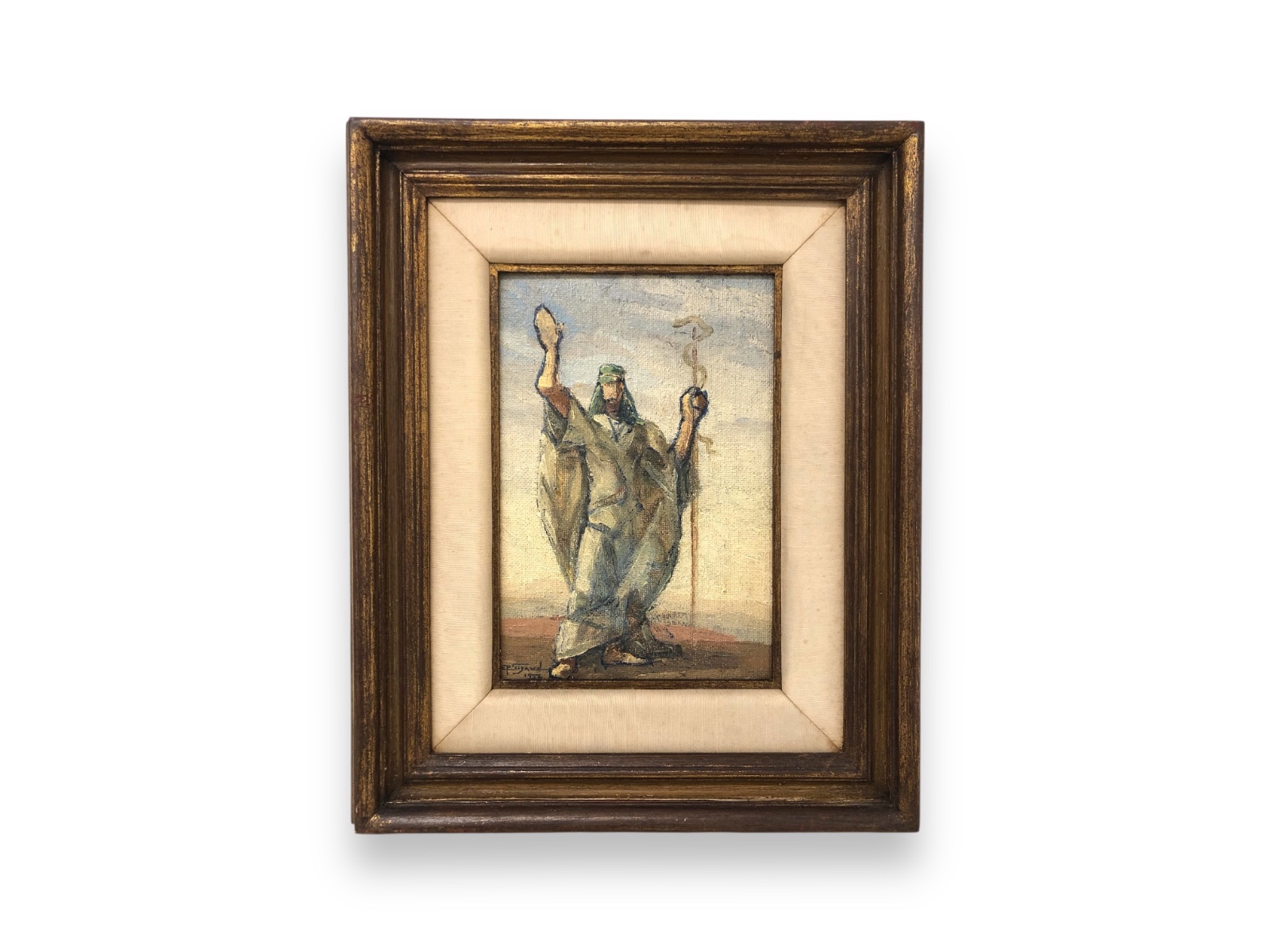 Eugênio Sigaud (1899-1979), Moises e a serpente de bronze, 1956 - foto 2 de 4