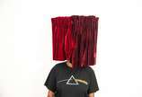 Laura Lima, CudeForaCaraCuCuSemBanco, 2019 - Latão e veludo | <br> Edição 07/21 + 10 P.A<br><br>Esta obra integra a coleção da Escola de Artes Visuais do Parque Lage. Os recursos obtidos com sua 