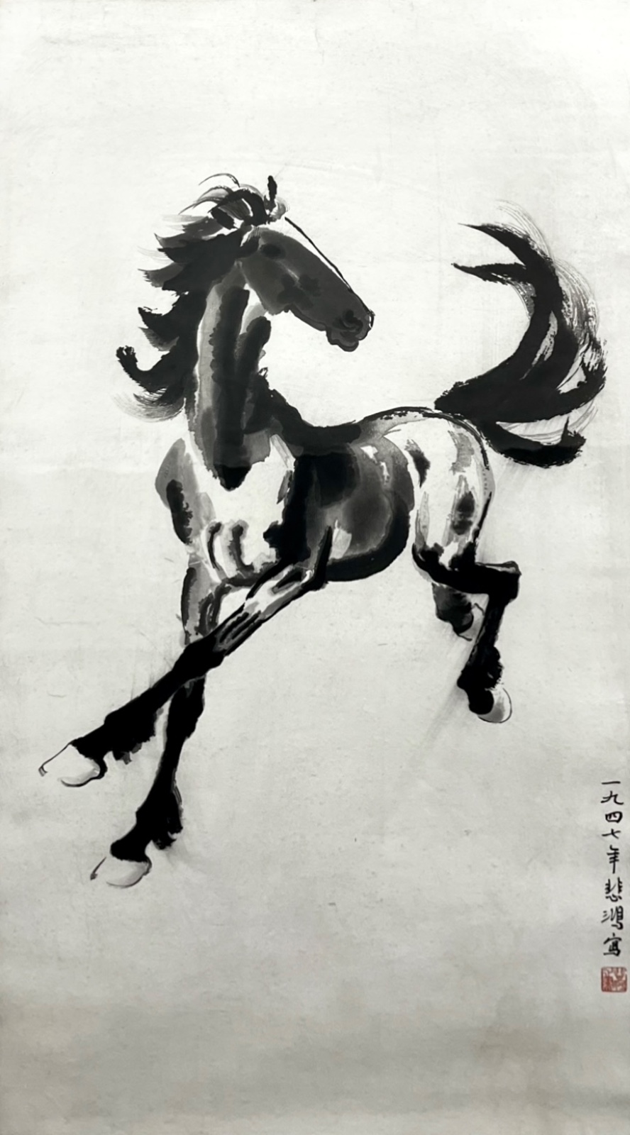 Xu Beihong (1895-1953), Cavalo, 1950 - foto 1 de 4