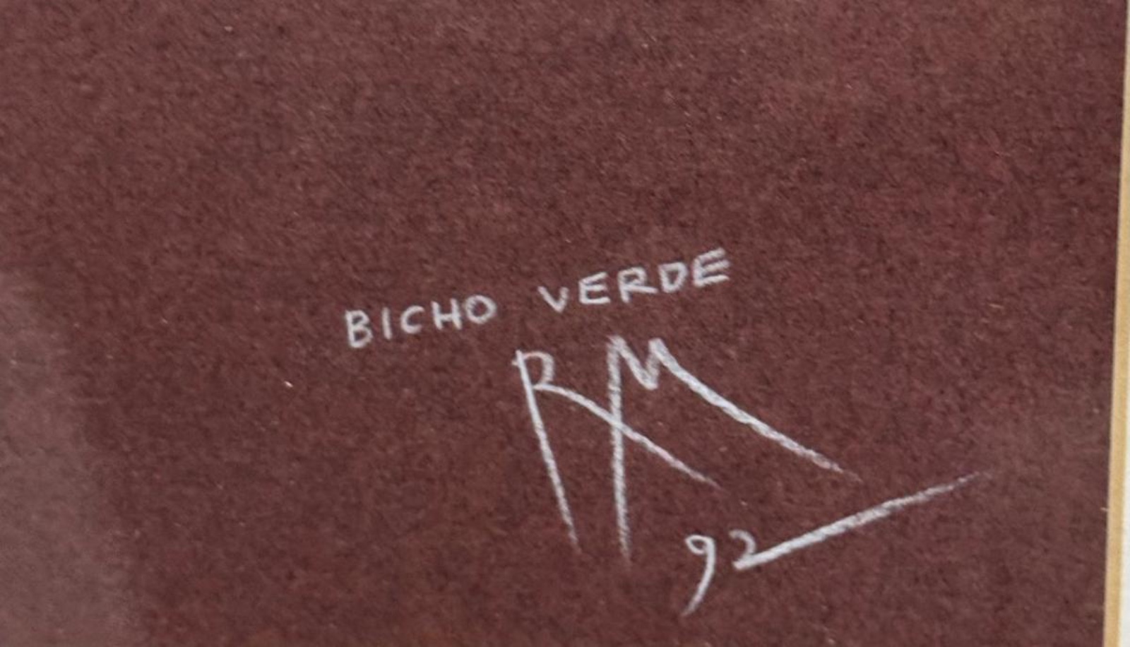 Roberto Magalhães (1940), Bicho verde, 1992 - foto 2 de 4