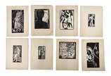 Lasar Segall (1891-1957),  - Publicado em 1966, este álbum apresenta originalmente 50 pranchas de xilogravuras, com dimensões de 38 x 27,5 cm cada. Neste lote apresentamos 46 grav