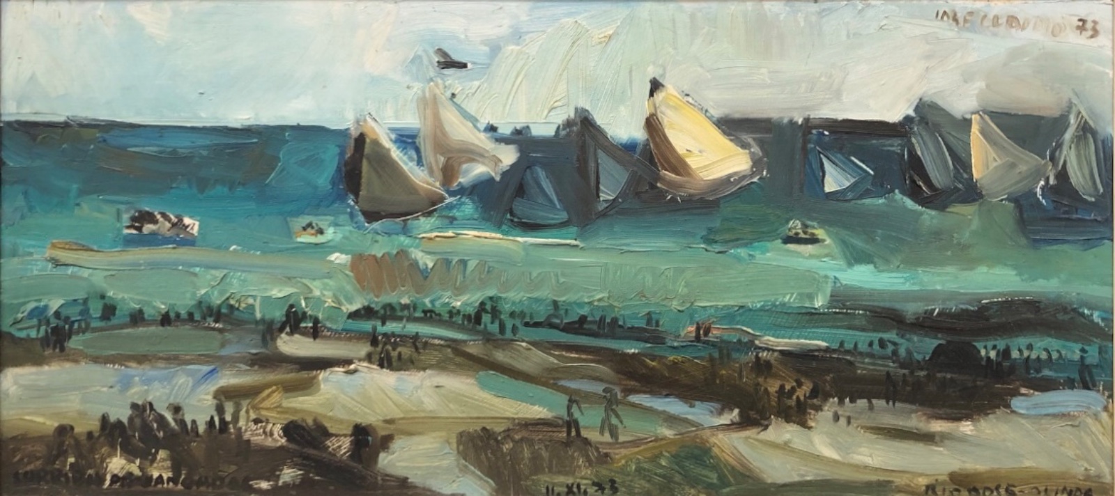 José Cláudio (1932-2023), Corrida de Jangadas, 1973 - foto 1 de 6