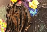 Simone Ribeiro (1971), Festa Junina - Óleo s/ tela <br>Ass. inf. esquerdo e datado 2011<br>Artista mineira possui uma trajetória marcada pela valorização da cultura e do folclore brasileir