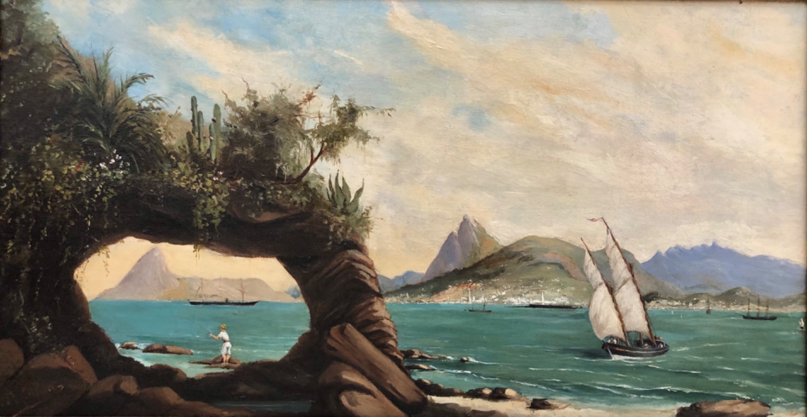 Oscar Pereira da Silva (1867-1939), RJ - Vista de Niterói - foto 1 de 4