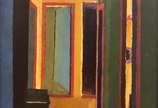 Ivan Marquetti (1941-2004), " Interior, XX " , ... - Óleo s/ tela <br>Ass. inf. direito<br>Nº 37 <br>O preto 
