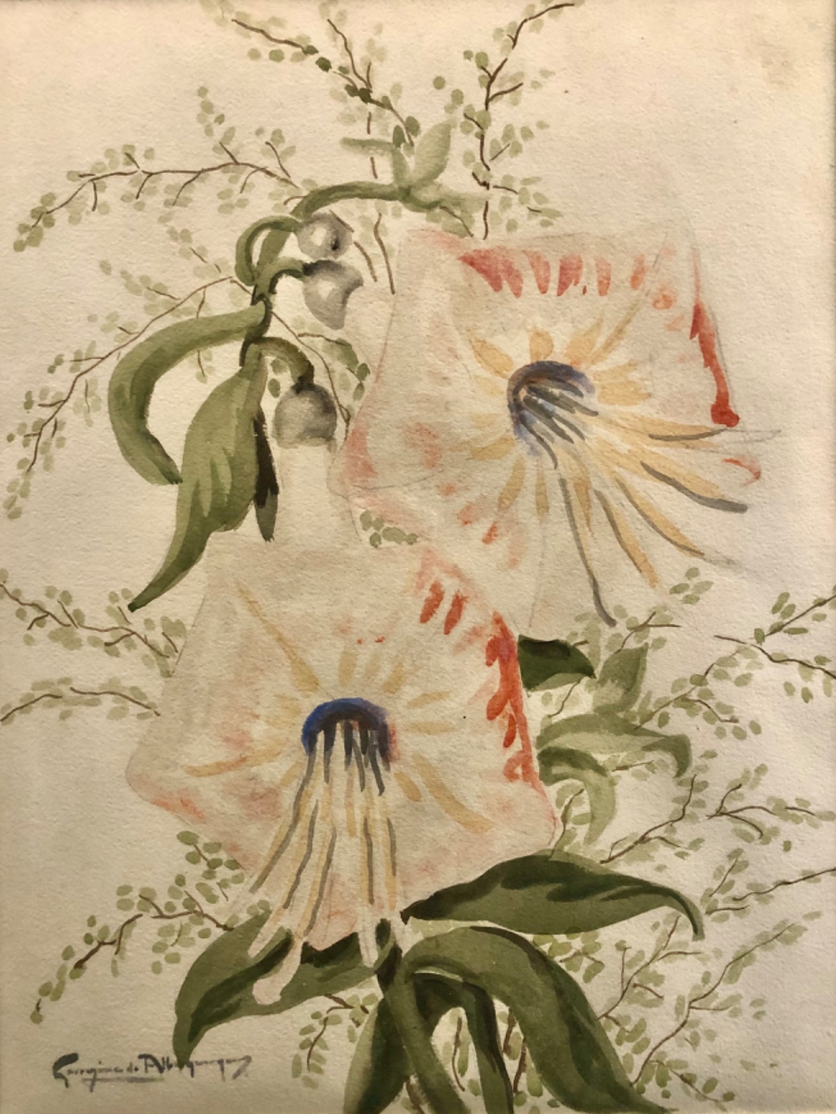 Georgina de Albuquerque (1885-1962), Flores - foto 1 de 4