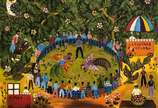 Rosina Becker do Valle (1914-2000), Briga de ga... - Óleo s/ tela <br>Ass. inf. central