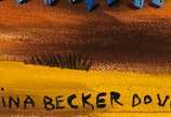 Rosina Becker do Valle (1914-2000), Briga de ga... - Óleo s/ tela <br>Ass. inf. central