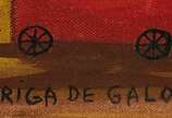 Rosina Becker do Valle (1914-2000), Briga de ga... - Óleo s/ tela <br>Ass. inf. central