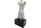 Bruno Giorgi (1905-1993), Torso  - Escultura em mármore <br>Ass. na peça 
