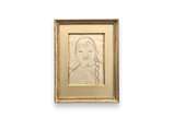 Djanira (1914-1979), Bailarina da Ópera de Peki... - Grafite s/ papel <br>Ass. inf. direito