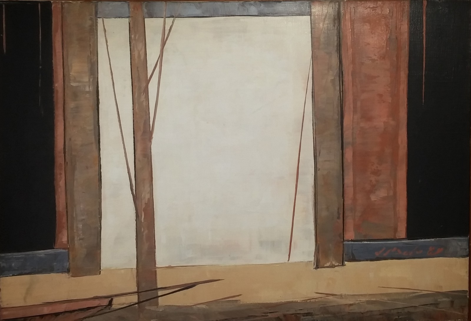 José Paulo Moreira da Fonseca (1922-2004), Elogio do barco, 1989