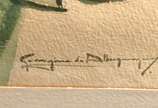 Georgina de Albuquerque (1885-1962), Flores  - Aquarela s/ papel <br>Ass. inf. direito