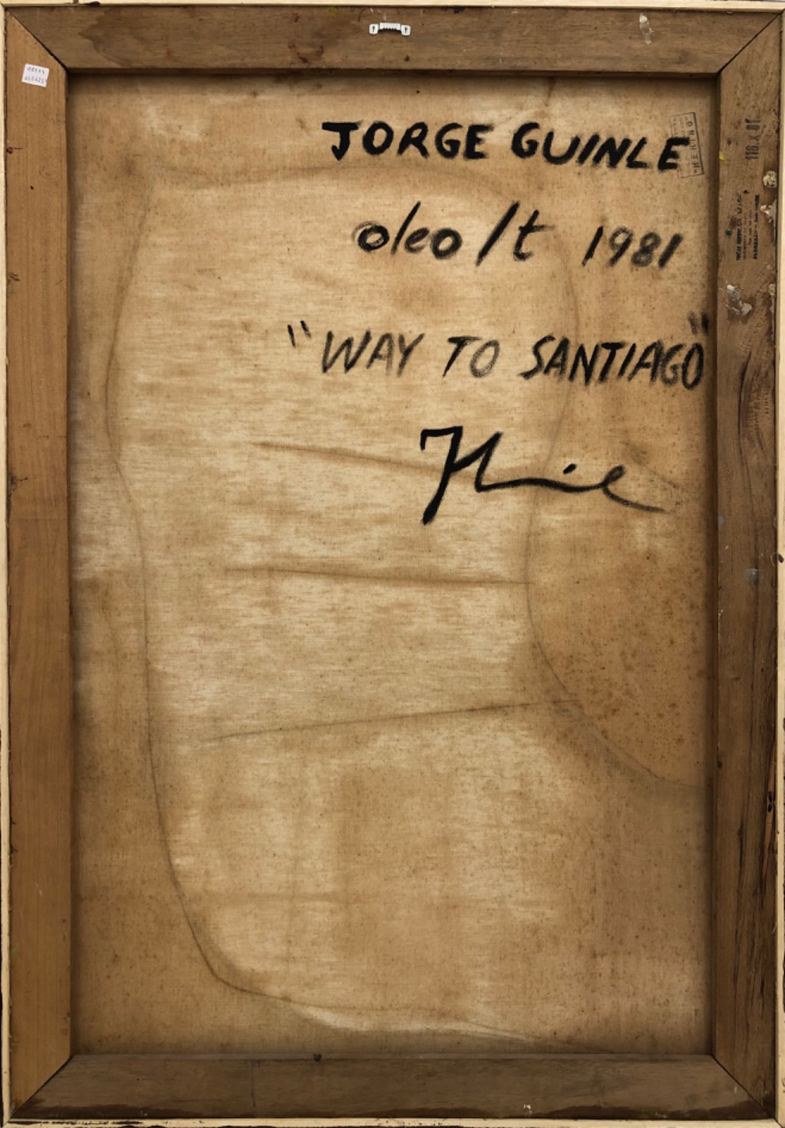 Jorge Guinle (1947-1987), Way to Santiago, 1981 - foto 3 de 3