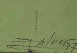 Abelardo Zaluar (1924-1987), Sem titulo, 1977 - Acrílica s/ chapa de madeira industrializada <br>Ass. inf. direito