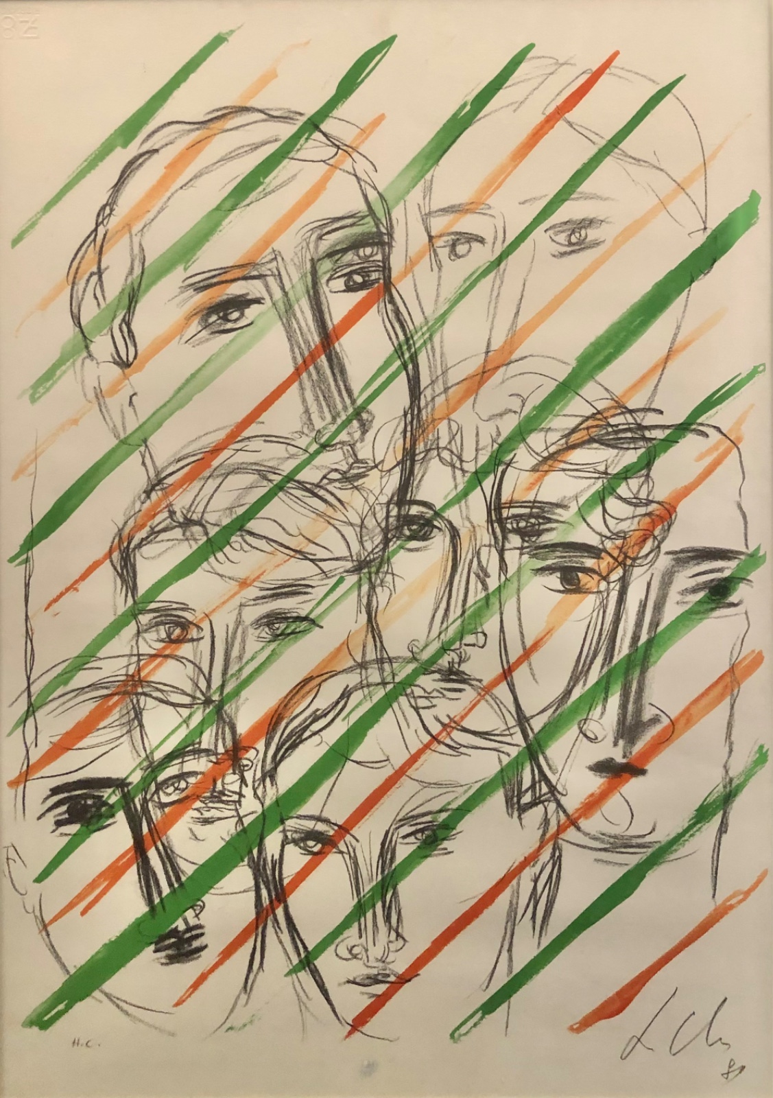 Sandro Chia  (1946), Volti, 1981 - foto 1 de 4