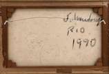 Fenrando Mendonça, Cena Urbana, 1990 - Acrílica s/ tela<br>Ass. inf. direito<br>