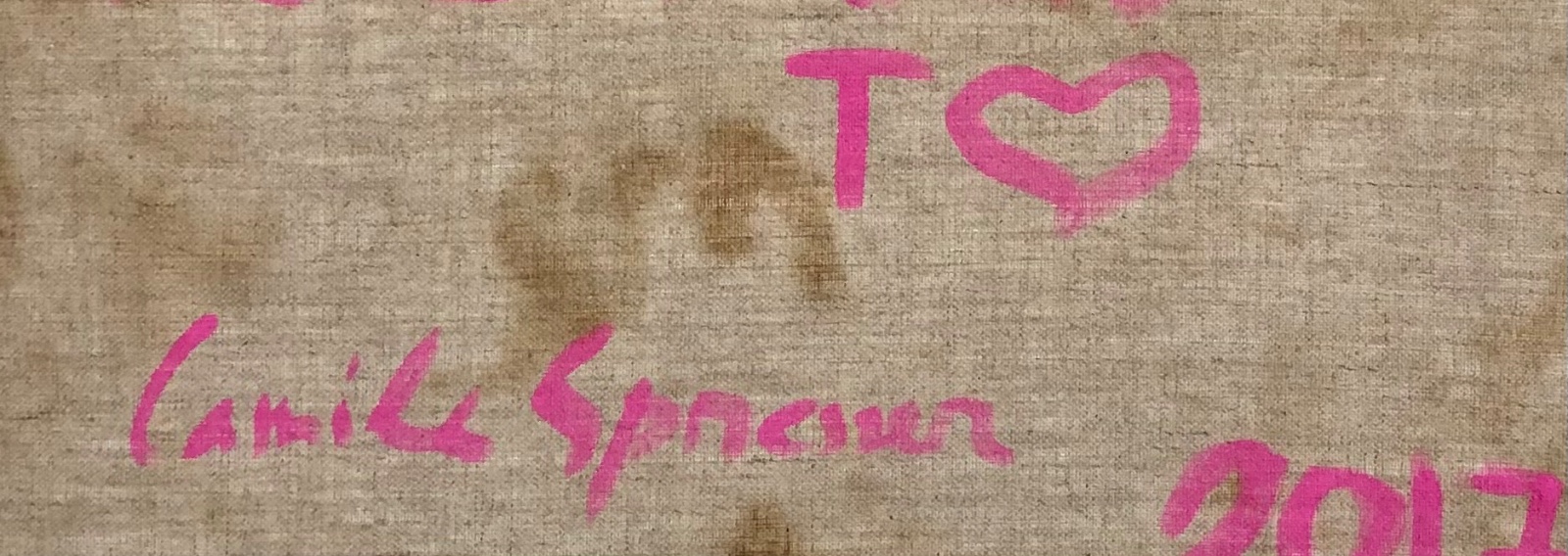 Camile Sproesser (1985), René Ricard, eu te amo, 2018 - foto 3 de 4