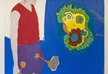 Maria Lynch (1981), Raimundo, 2010 - Acrílica s/ tela<br>Ass. verso
