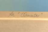 Anna Bella Geiger (1933), Ar "Elementos" - Serigrafia<br>Ass. inf. direito <br>Edição 60 de 100