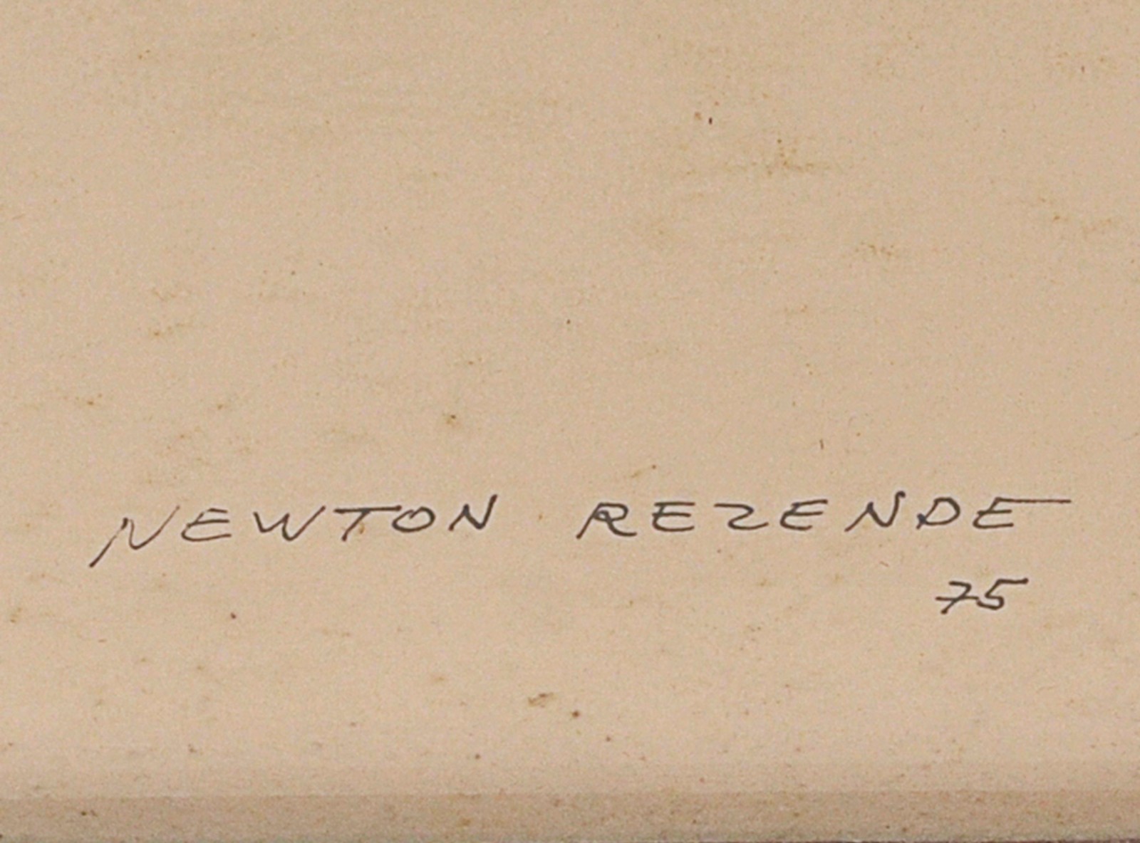 Newton Rezende (1912-1994), Oxalá, 1975 - foto 4 de 5