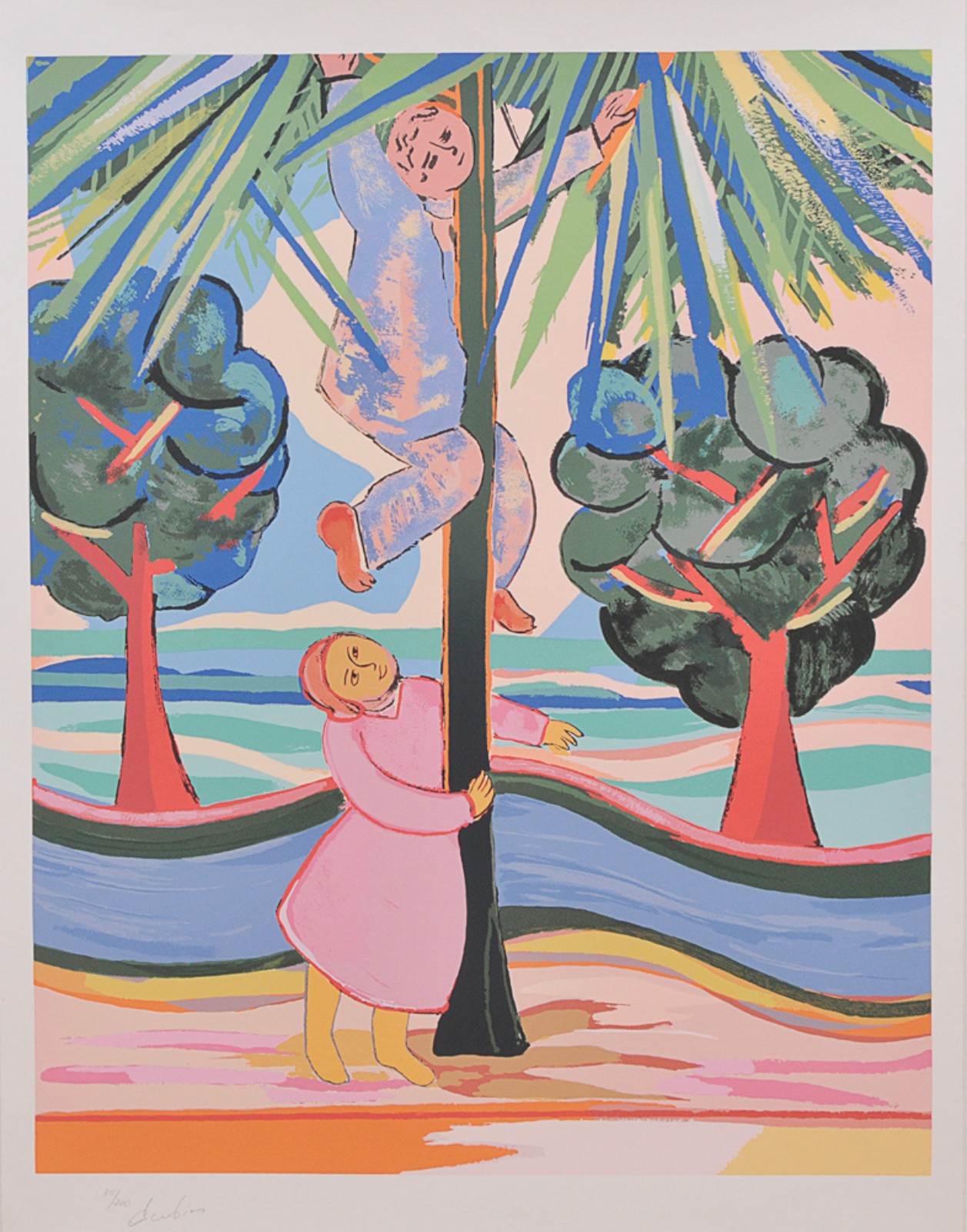 Cícero Dias (1907-2003), Homem no coqueiro - foto 1 de 4