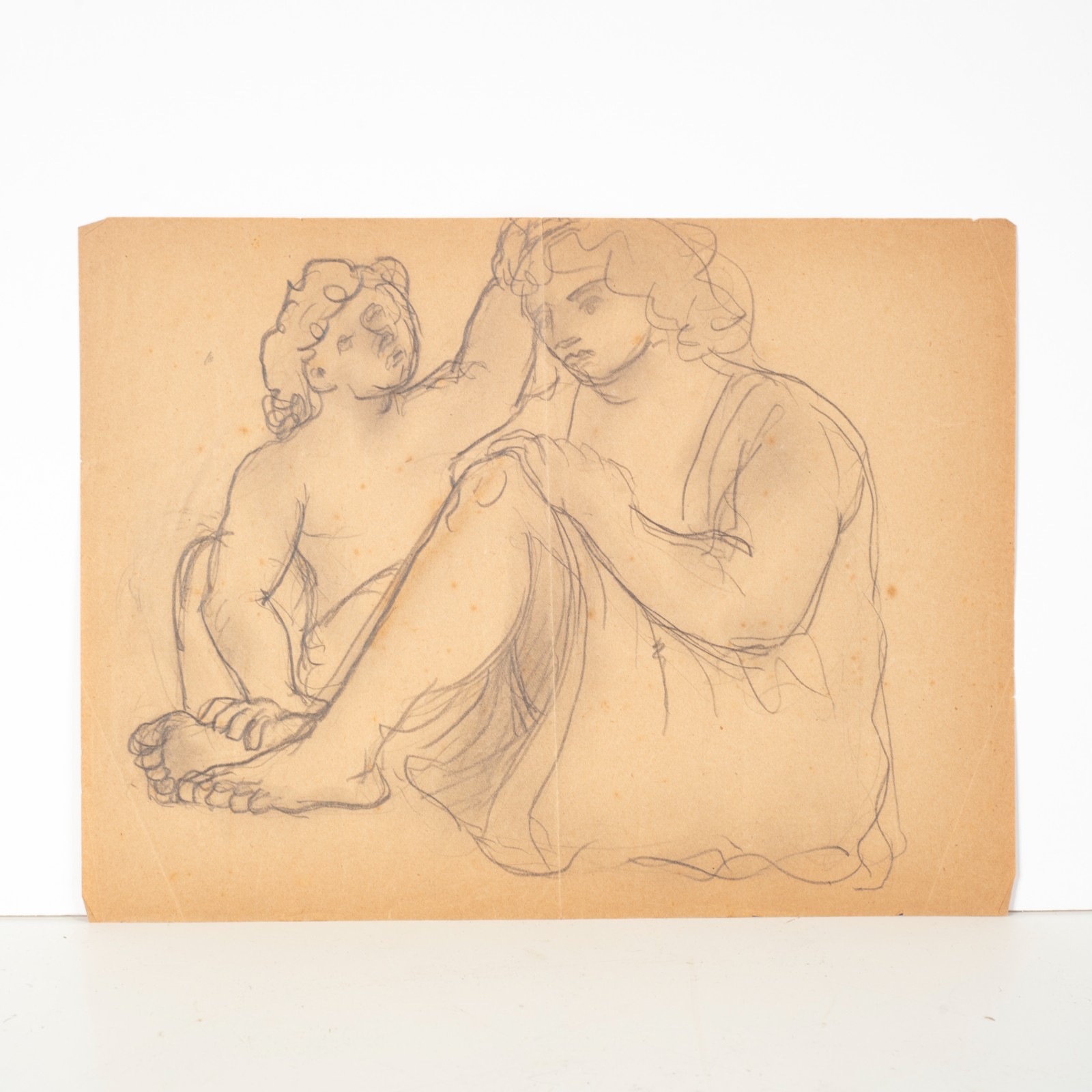 Cândido Portinari (1903-1962), Mulher e criança, 1944 - foto 2 de 3