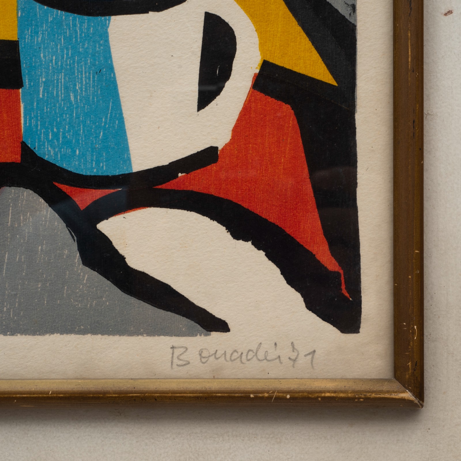Aldo Bonadei (1906-1974), Paisagem com vaso de flores, 1971 - foto 3 de 4
