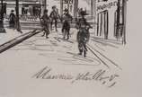 MAURICE UTRILLO, Sem ´titulo - Gravura em metal<br>Ass. inf. direito <br>Edição 44 de 100.