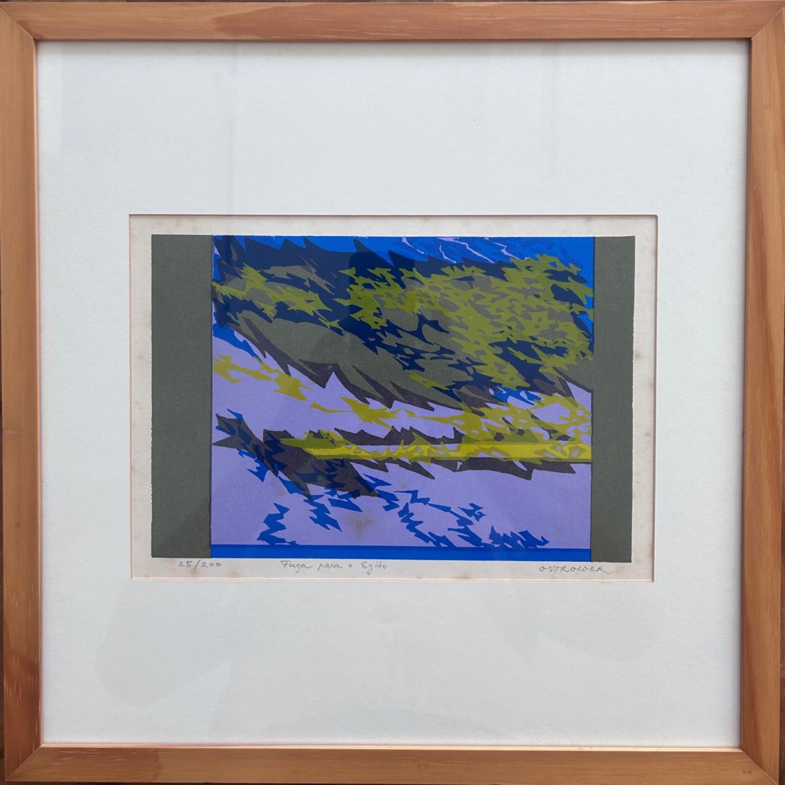 Fayga Ostrower (1920-2001), Fuga para o Egito - foto 1 de 2