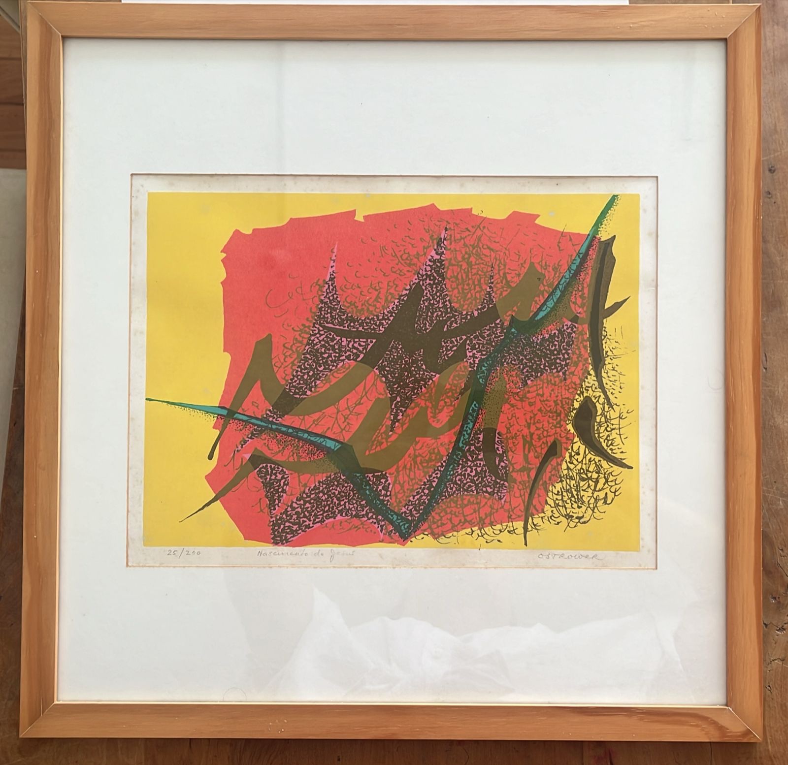 Fayga Ostrower (1920-2001), Nascimento de Jesus, 1973 - foto 1 de 2