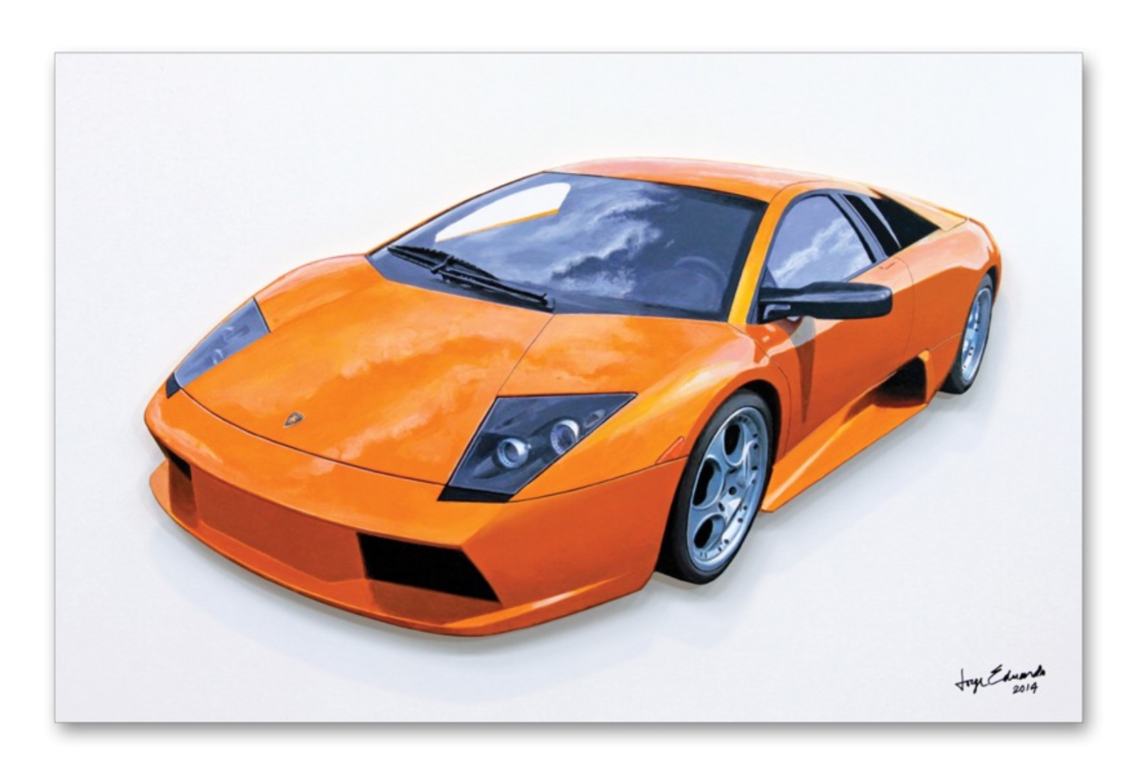 Jorge Eduardo (1936), Lamborghini Murcielago, 2014 - foto 1 de 2