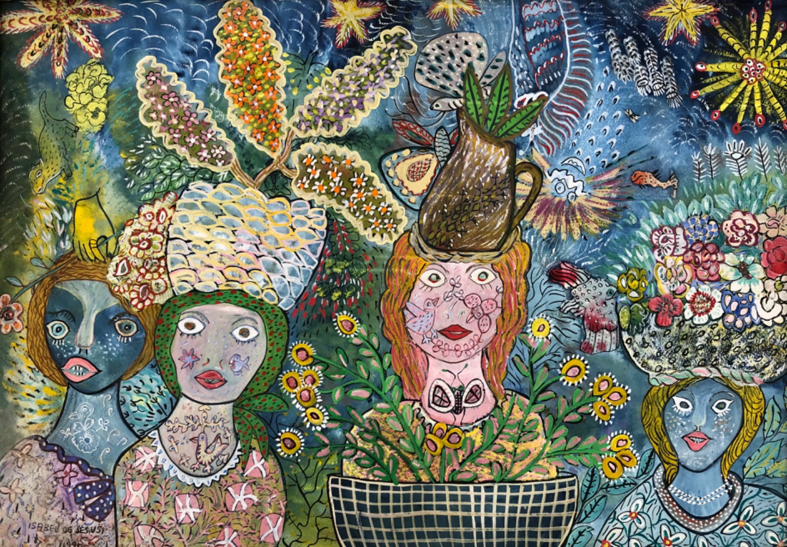 Isabel de Jesus (1938), Exposição de flores, 1997 - foto 1 de 3