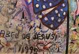 Isabel de Jesus (1938), Exposição de flores, 1997 - Guache s/ papel<br>Ass. inf. esquerdo<br>Obra necessita de reparo . 