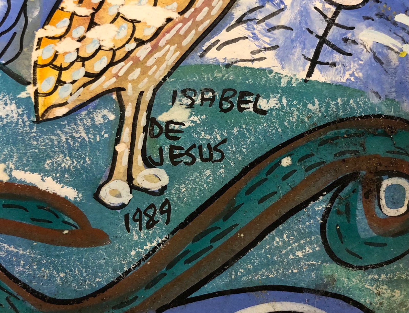 Isabel de Jesus (1938), Festa dos anjos, 1989 - foto 2 de 3